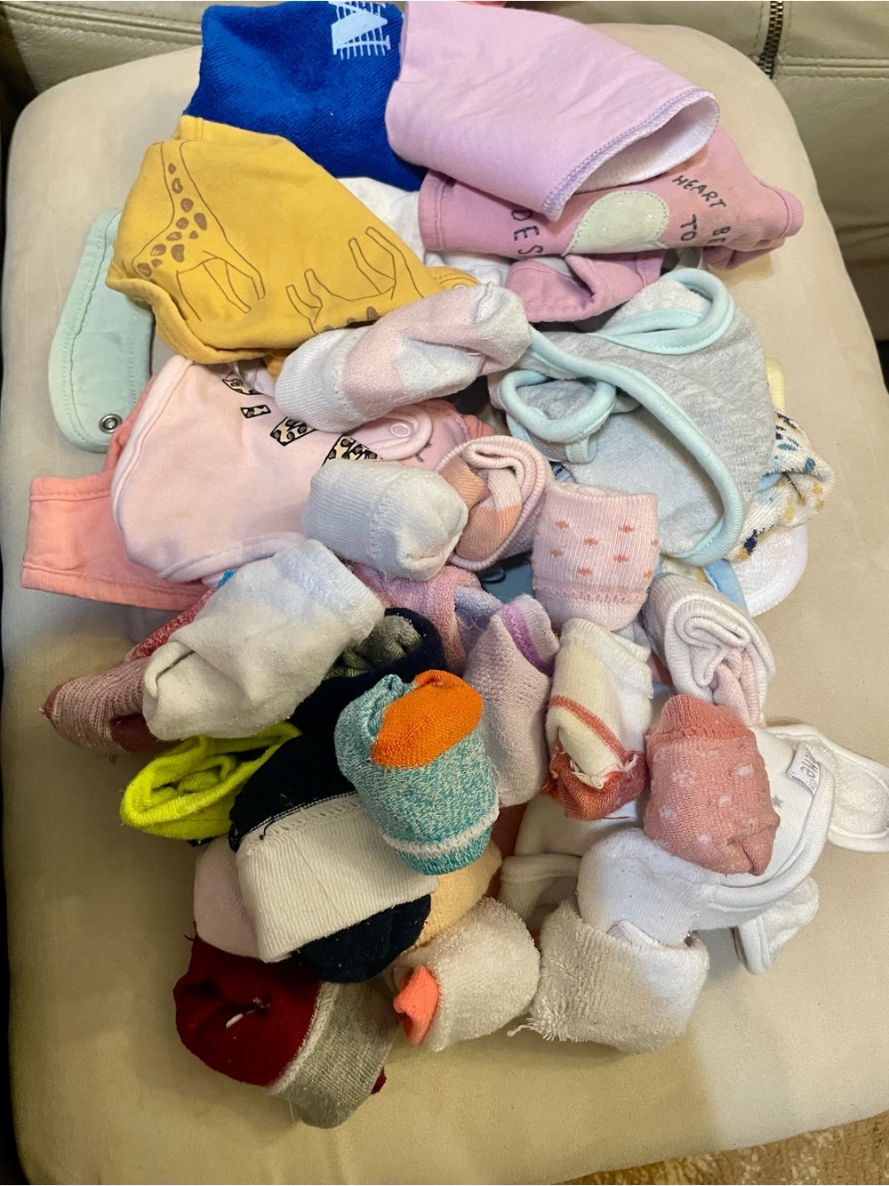 Assorted Baby Socks & bibs